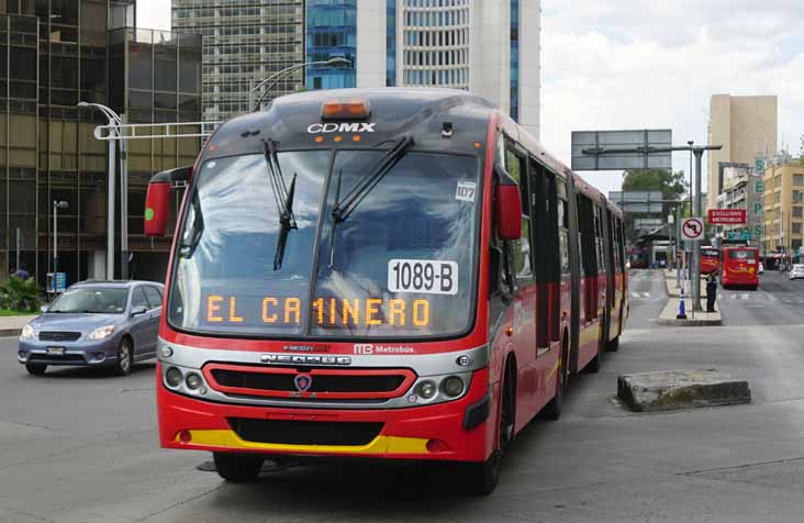 MB Metrobus Scania Neobus MegaBRT 1089